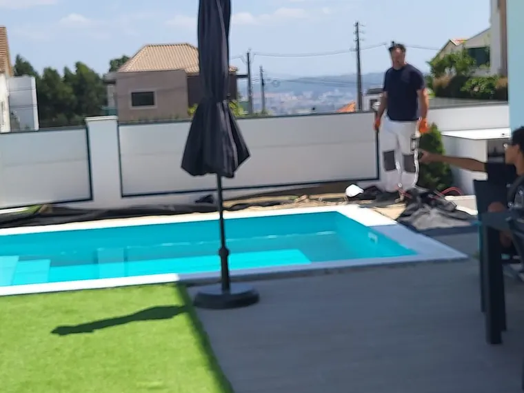 Piscina construída pela AGV Soluções